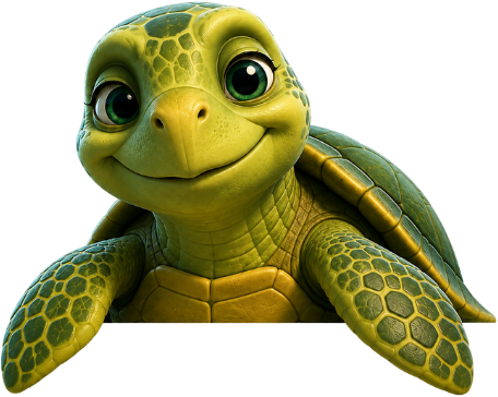 Ridley the turtle